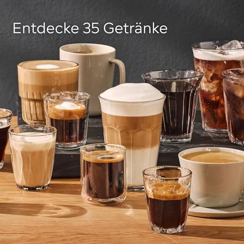 Siemens Kaffeevollautomat EQ700 classic TP715E17, App-Steuerung, Cold Brew, Full-Touch-Display, bis zu 10 individ. Kaffeekreationen als Favoriten, autom. Dampfreinigung, 1500 W, inox silver metallic